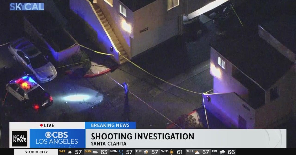Shooting investigation underway in Santa Clarita - CBS Los Angeles