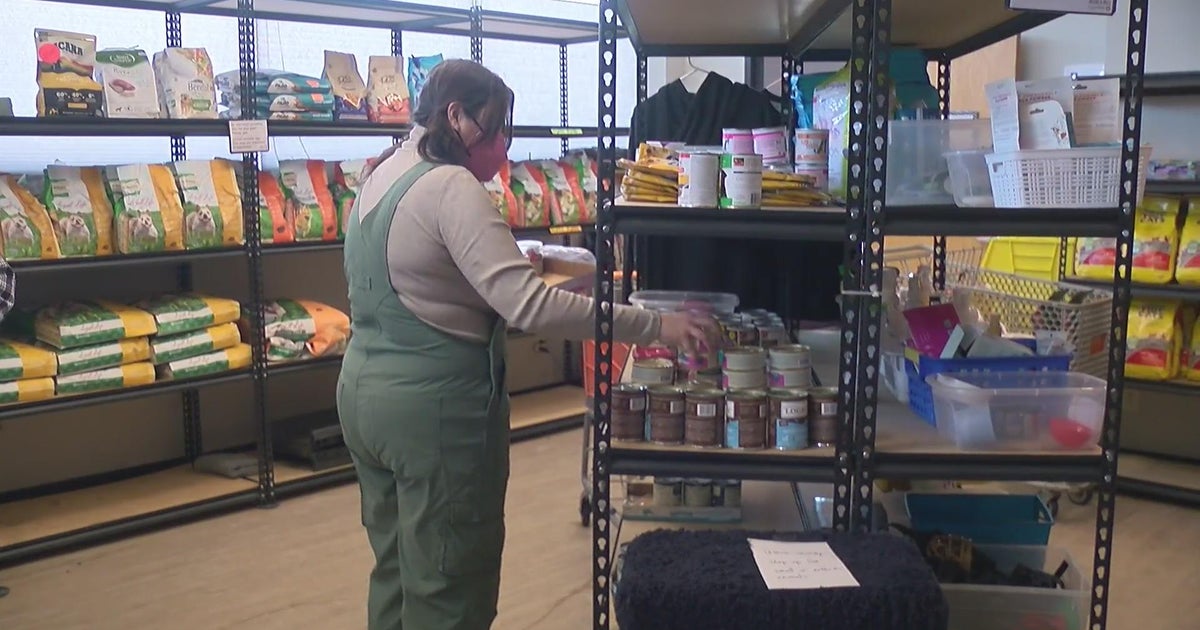 Pet food shelf helps owners in need CBS Minnesota
