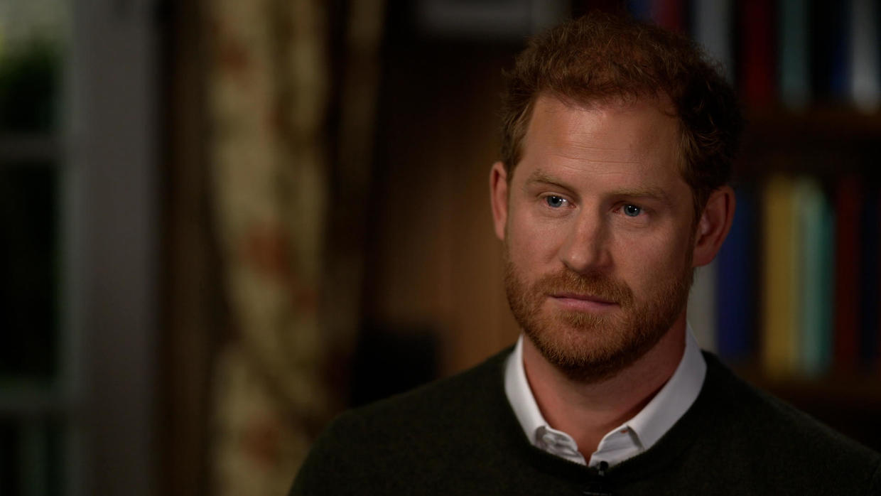 0 Minutes,' Prince Harry revealed how he used psychedelic drugs to help him manage his grief after the passing of his mother. | | CREDIT: CBS NEWS