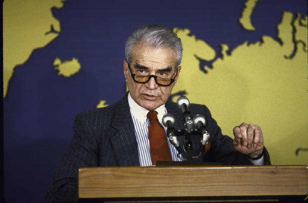 State dept spokeman Bernard Kalb in 1986 