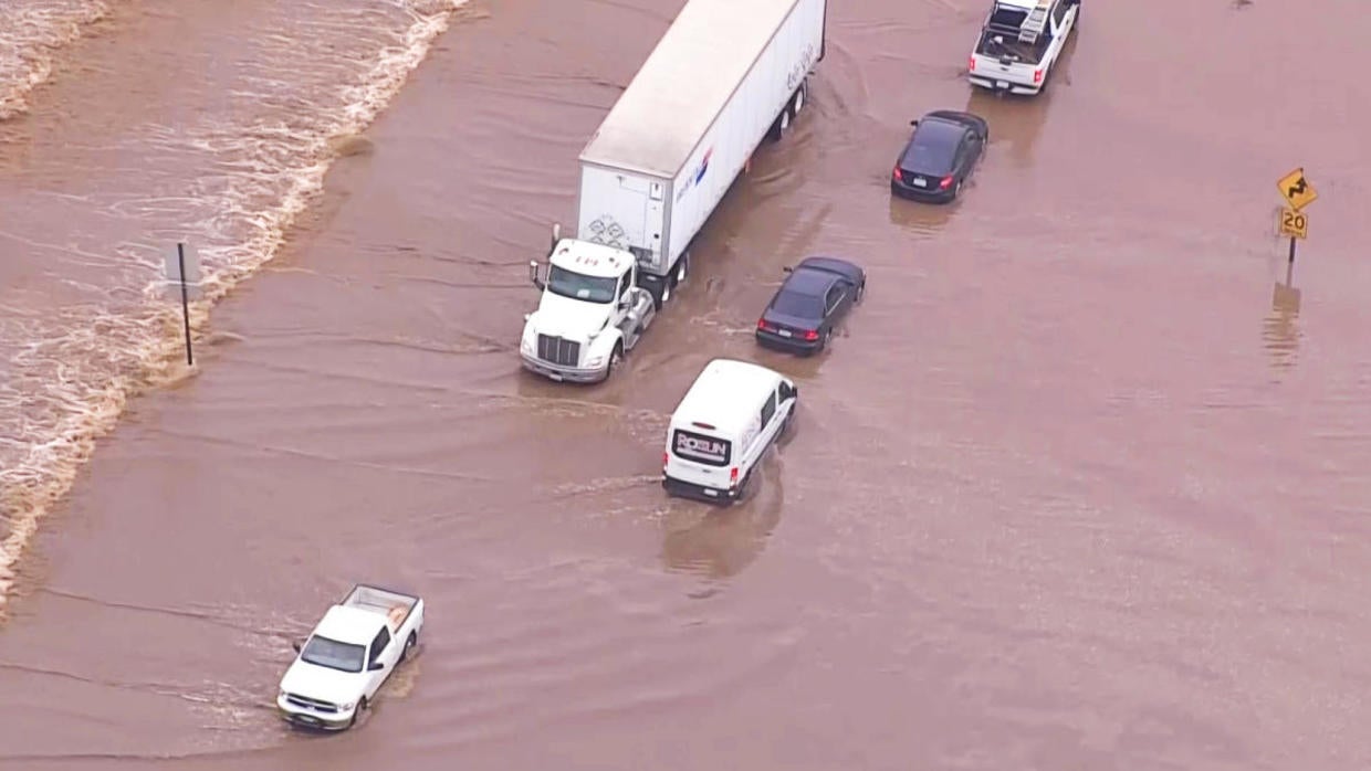 Photos: Overnight atmospheric river triggers widespread flooding across ...