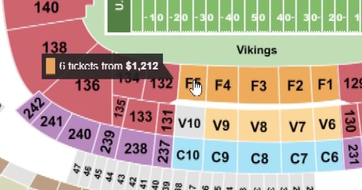 Ticket prices for Vikings wild card playoff game at U.S. Bank Stadium  already sky high - CBS Minnesota