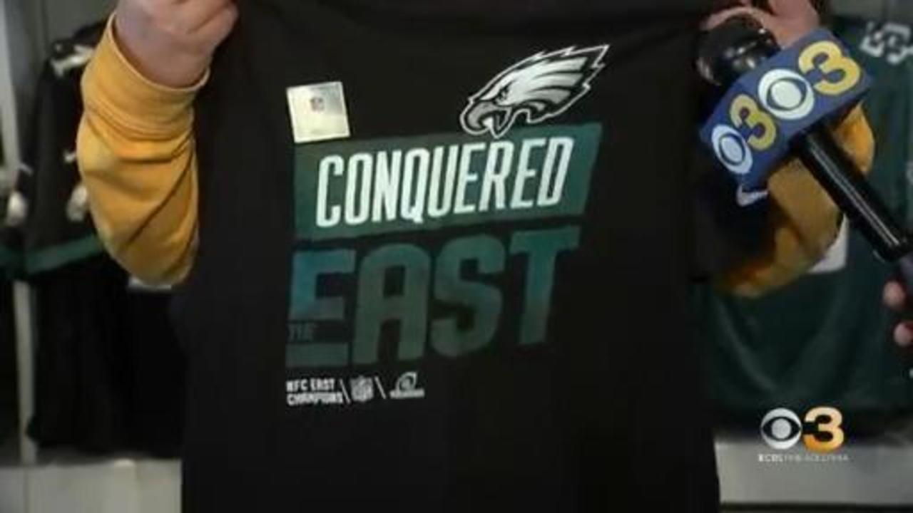 conquered east eagles shirt