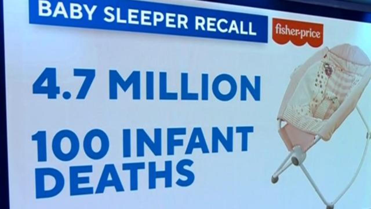 Baby sleepers recalled after more infant deaths