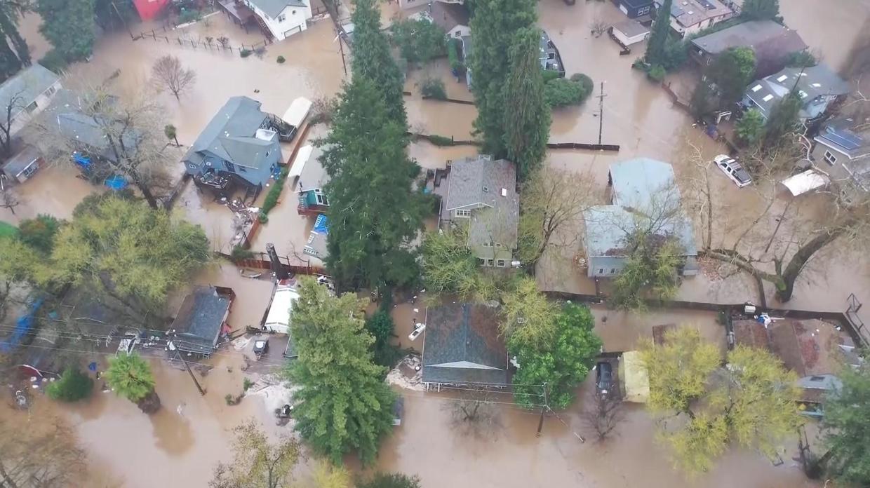 Photos Overnight atmospheric river triggers widespread flooding across