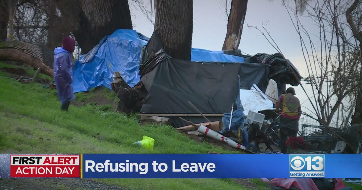 County works to clear people from the riverbanks due to severe weather