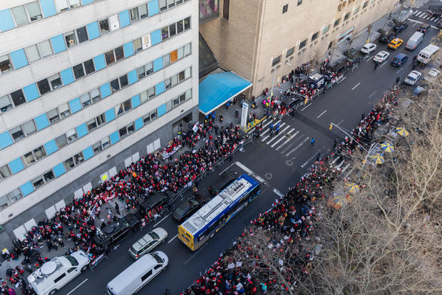Thousands Of New York City Nurses Go On Strike At Two Hospitals 