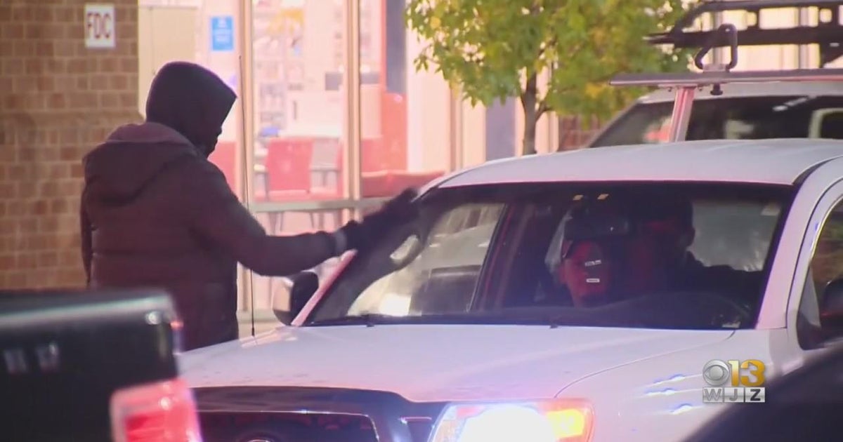 Squeegee ban now in effect for areas in Baltimore CBS Baltimore