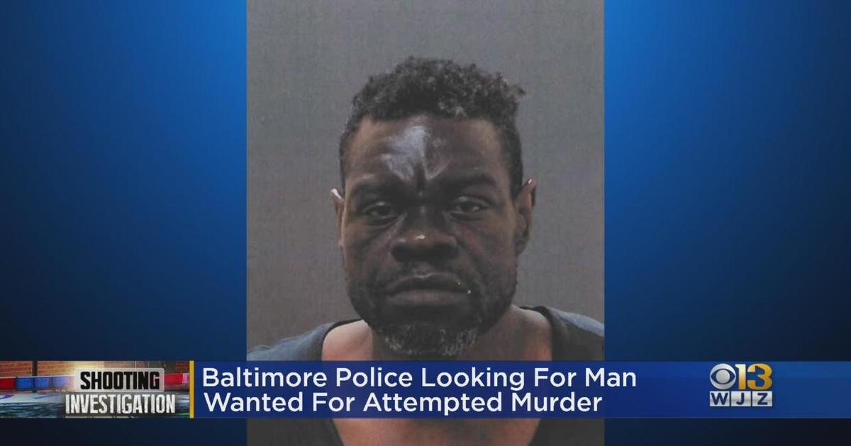 Baltimore Police Looking For Man Wanted For Attempted Murder Cbs Baltimore 