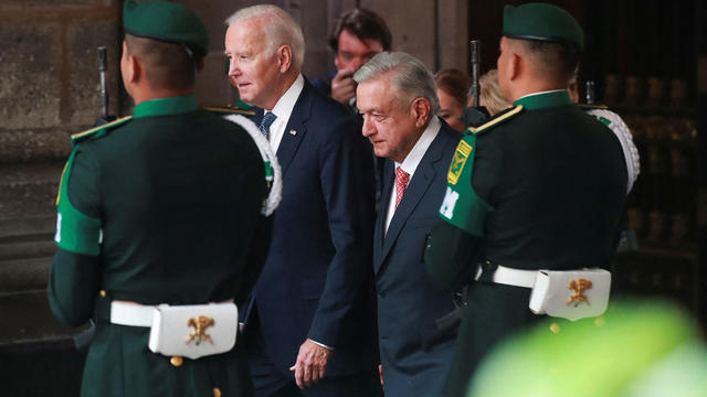 Joe Biden and Andres Manuel Lopez Obrador 