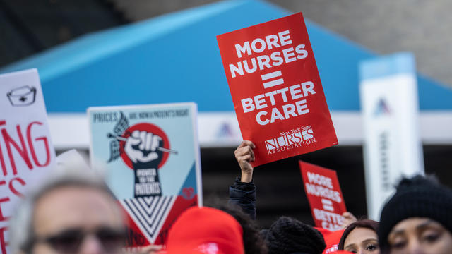 Thousands Of New York City Nurses Go On Strike At Two Hospitals 