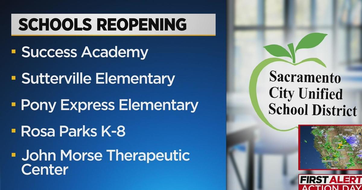 Classes with resume after weather related closures in Sacramento and Stockton