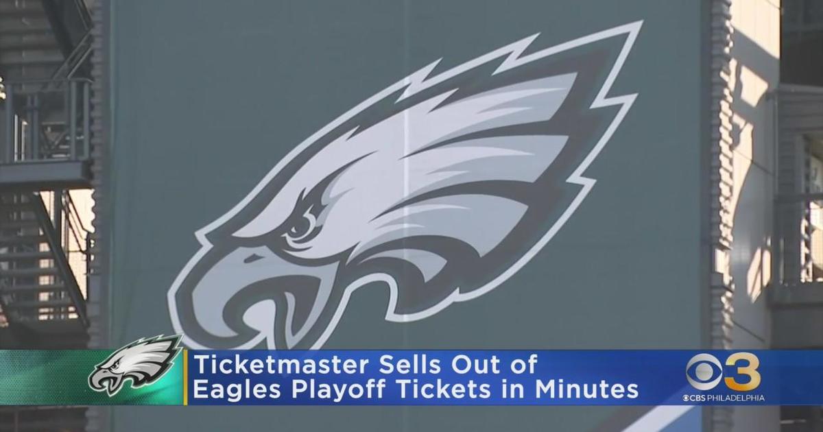 Ticketmaster sells out of Eagles playoff tickets in minutes CBS