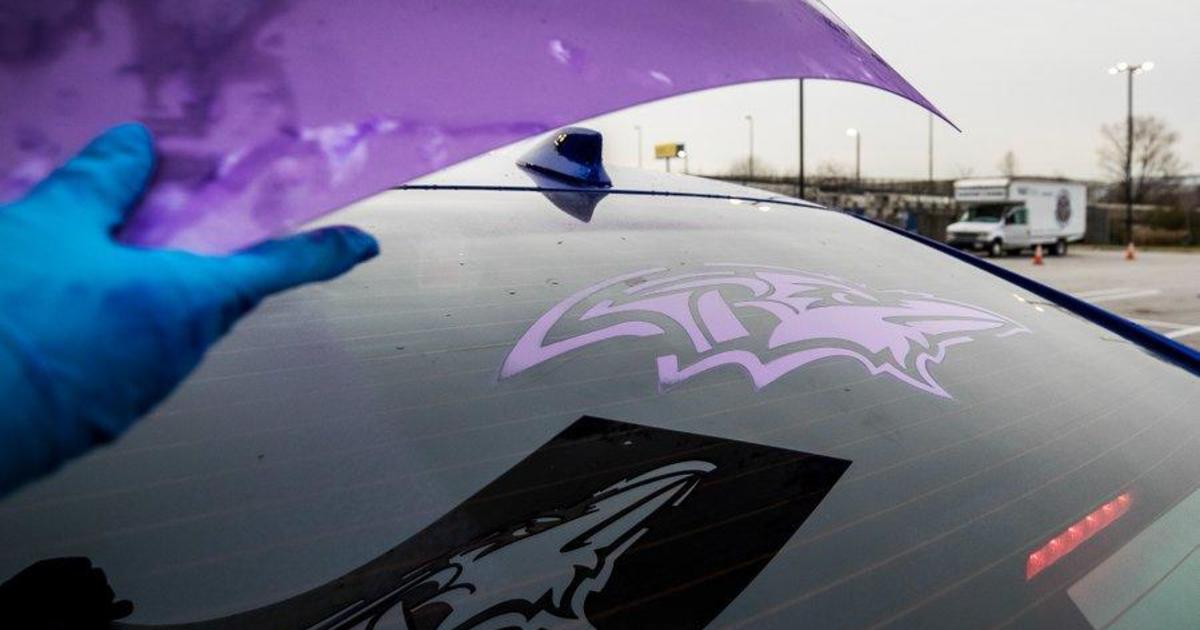 Baltimore Ravens Car Spare Tire Cover -  Worldwide