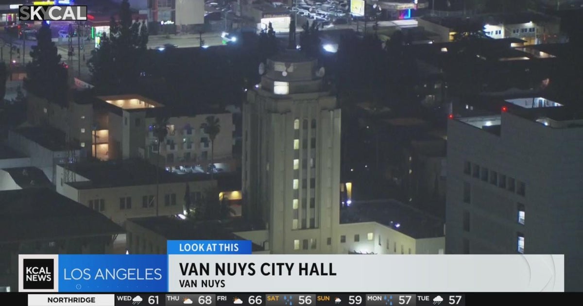 Look At This! Van Nuys City Hall CBS Los Angeles