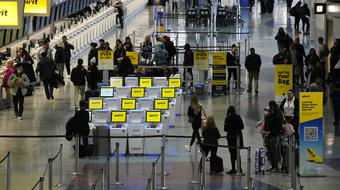 Hundreds of flights delayed day after FAA outage 