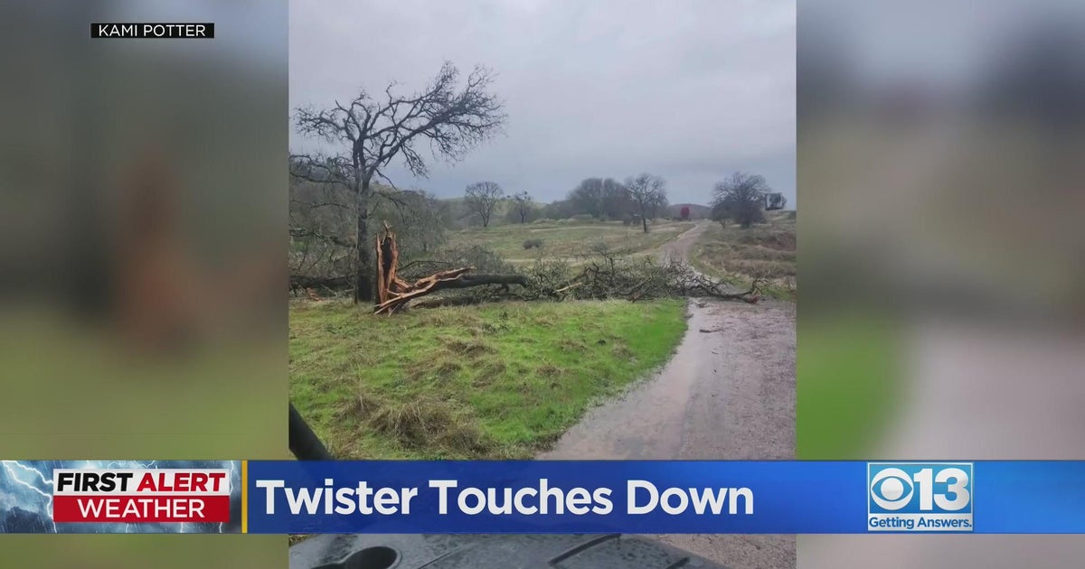 EF-1 Tornado touches down in Calaveras County