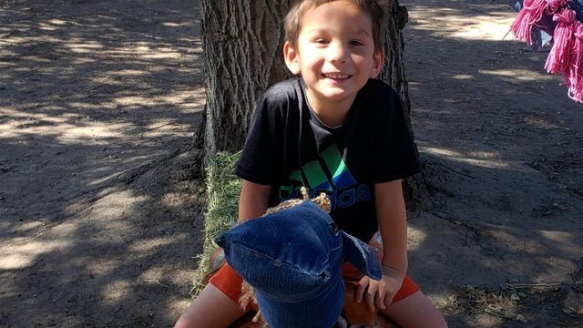 California Storms Missing Boy 