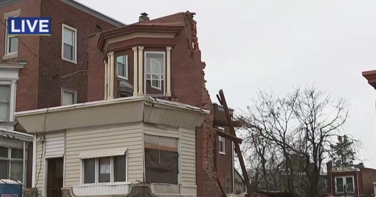 House Collapses In West Philadelphia - CBS Philadelphia