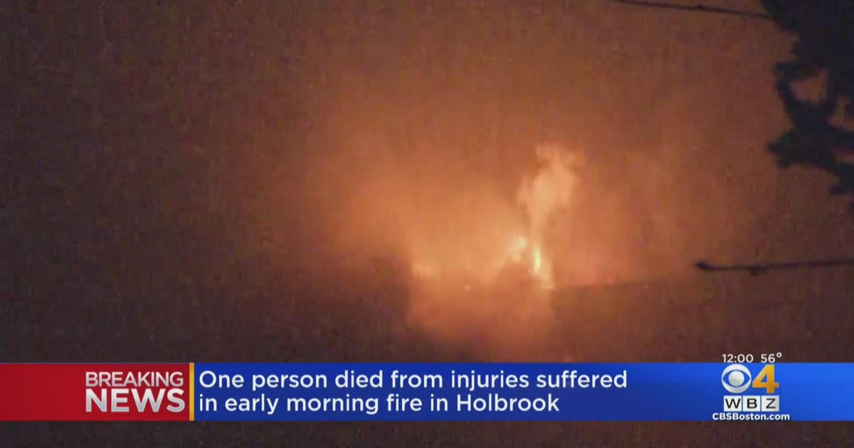 Man dies in fire at multifamily home in Holbrook CBS Boston