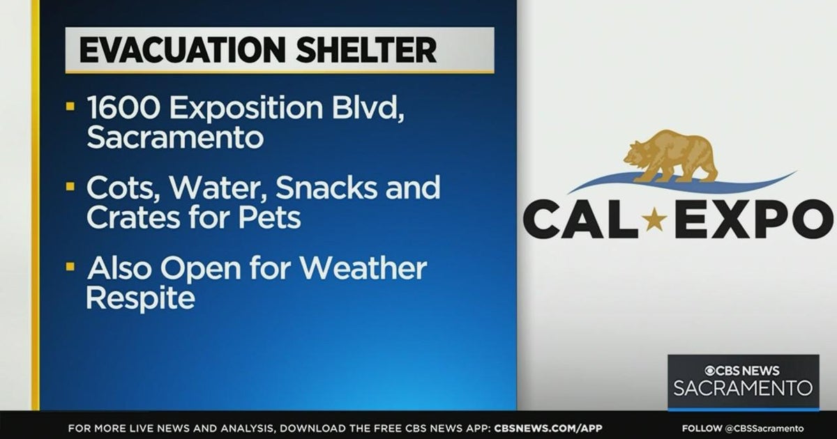 Evacuation shelter opened at Cal Expo