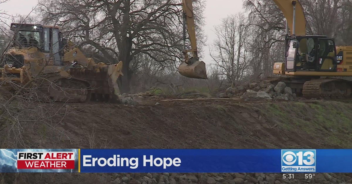 Crews in Wilton are working to shore up the levees