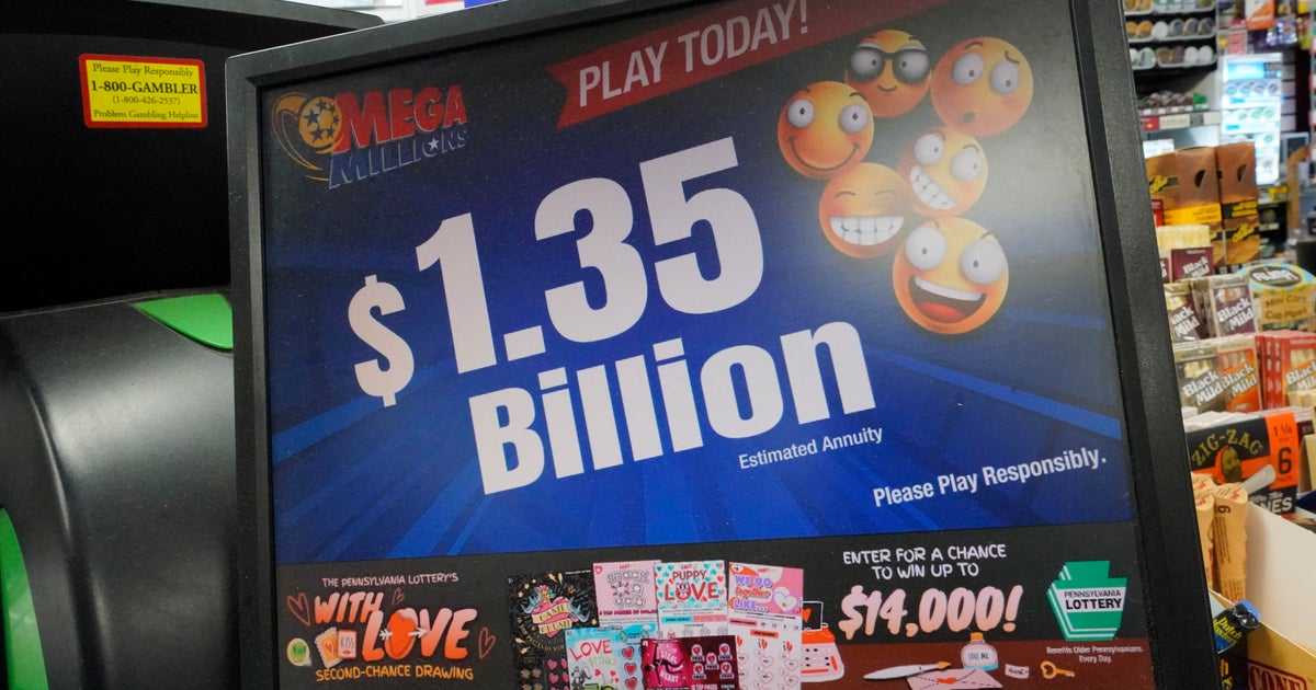 Mega Millions: Winning numbers for .35 billion drawing