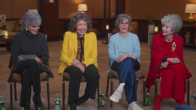 Hollywood legends Jane Fonda, Rita Moreno, Sally Field and Lily Tomlin  share laughs about starring in 80 For Brady