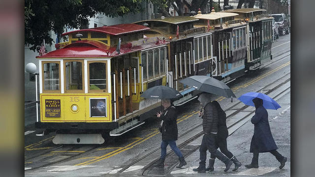 Rain in San Francisco 