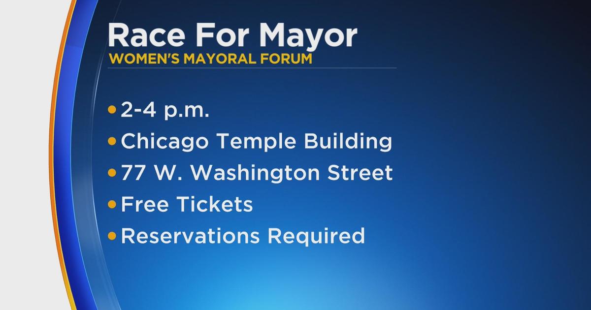 All 9 Candidates To Participate In Womens Mayoral Forum Cbs Chicago