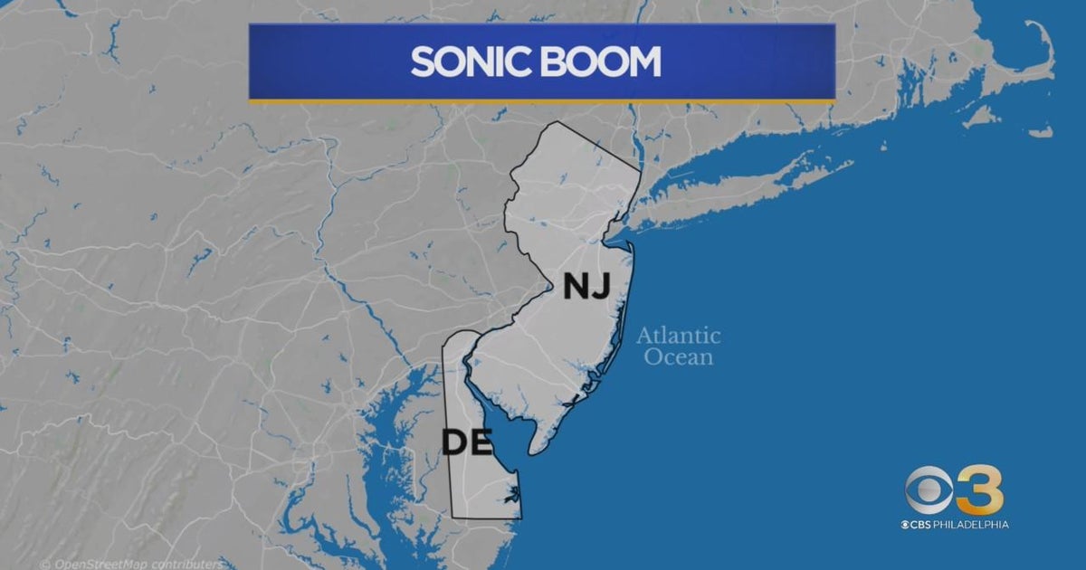 What caused the loud boom and shaking ground in N.J., Del.? CBS