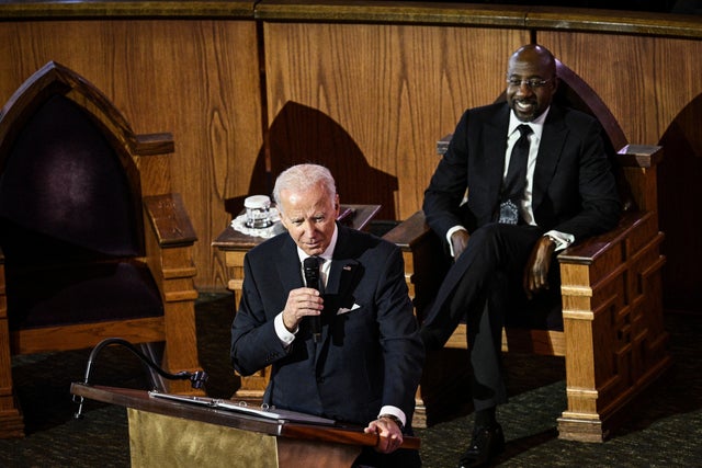 President Biden speaks at Ebenezer Baptist Church 