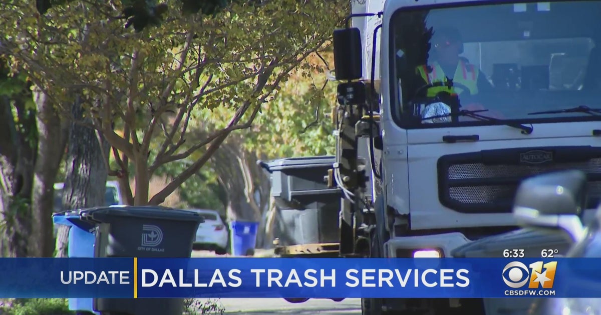 Trash Woes Continue In Dallas Cbs Texas