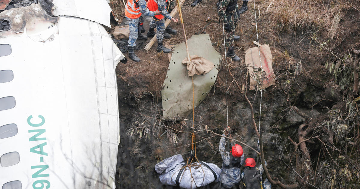 Both "black boxes" found from plane that crashed in deep gorge in Nepal, killing scores