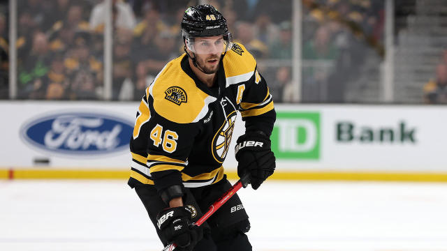 Bruins' David Krejci remains 'questionable' for Game 4 against Panthers