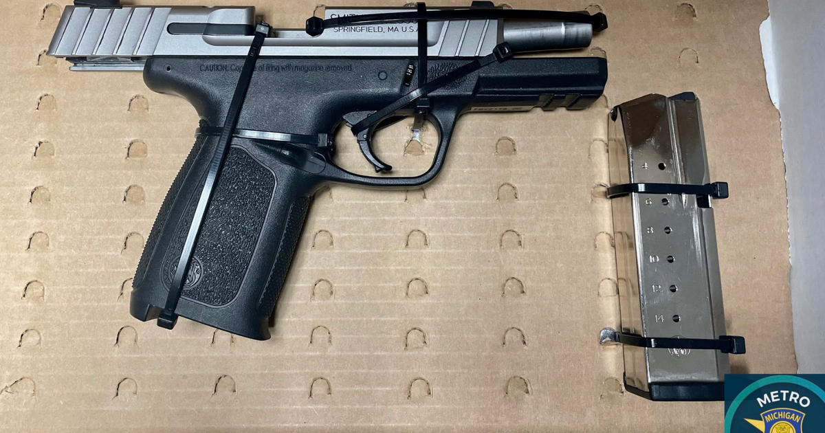 MSP: Man driving 114 mph on I-696 found with loaded handgun - CBS Detroit
