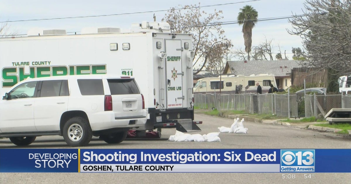 Six shot and killed in Tulare County home CBS Sacramento