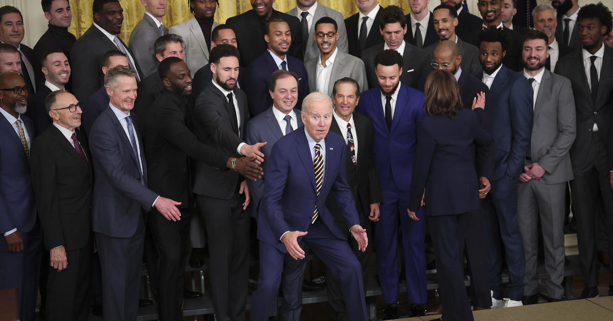 Warriors visit White House after winning 2022 NBA title