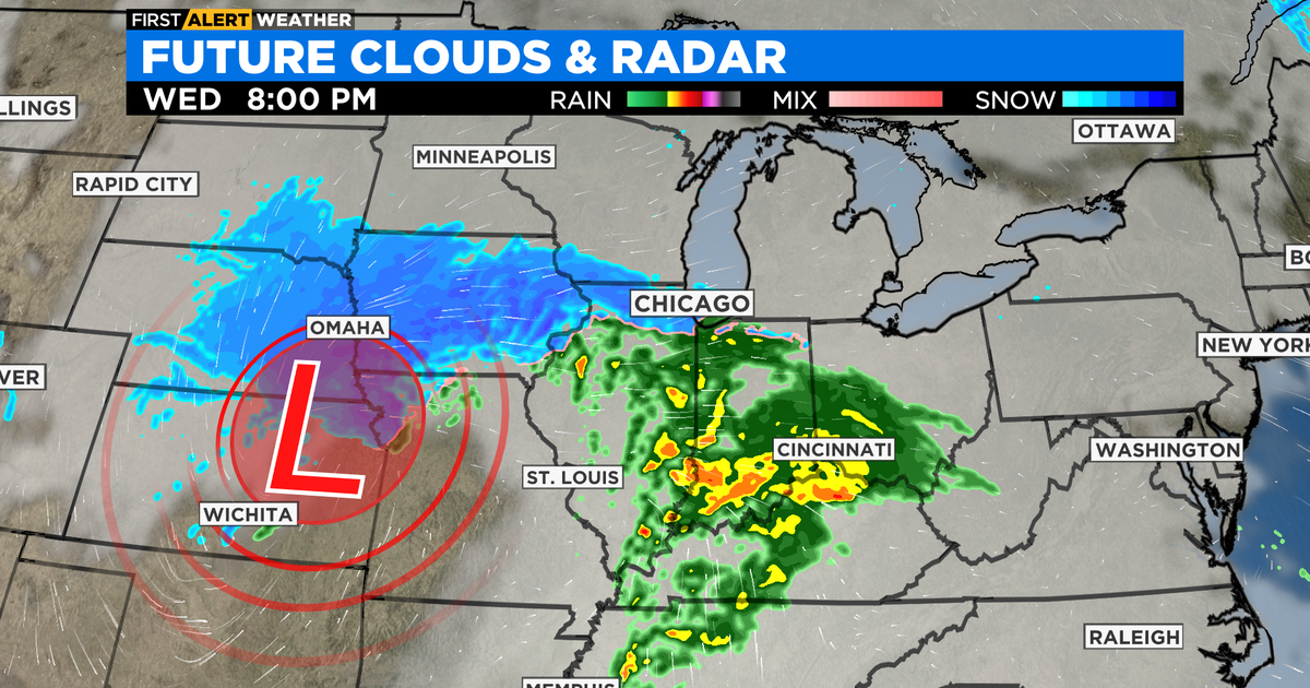 Chicago First Alert Weather: Showers late Wednesday - CBS Chicago