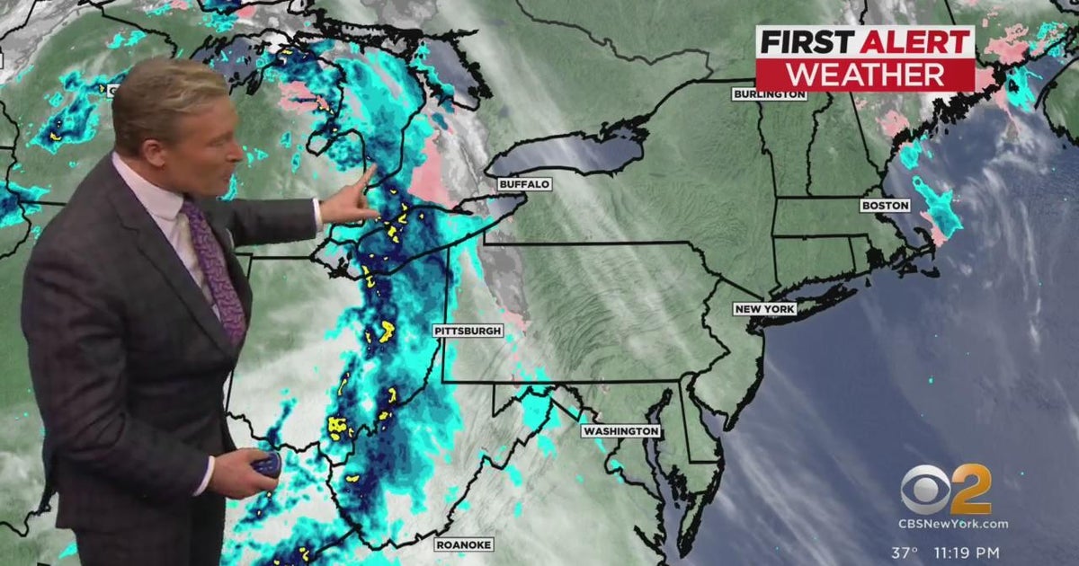 First Alert Weather: CBS2's 1/16 nightly update at 11 p.m. - CBS New York