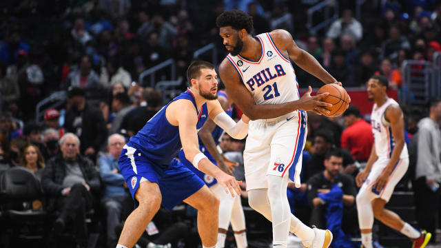 NBA: JAN 17 76ers at Clippers 