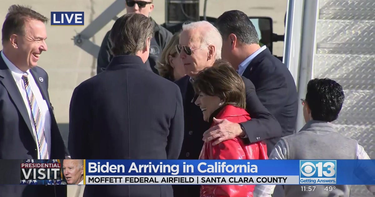 Pres. Biden arrives in California to tour storm damage