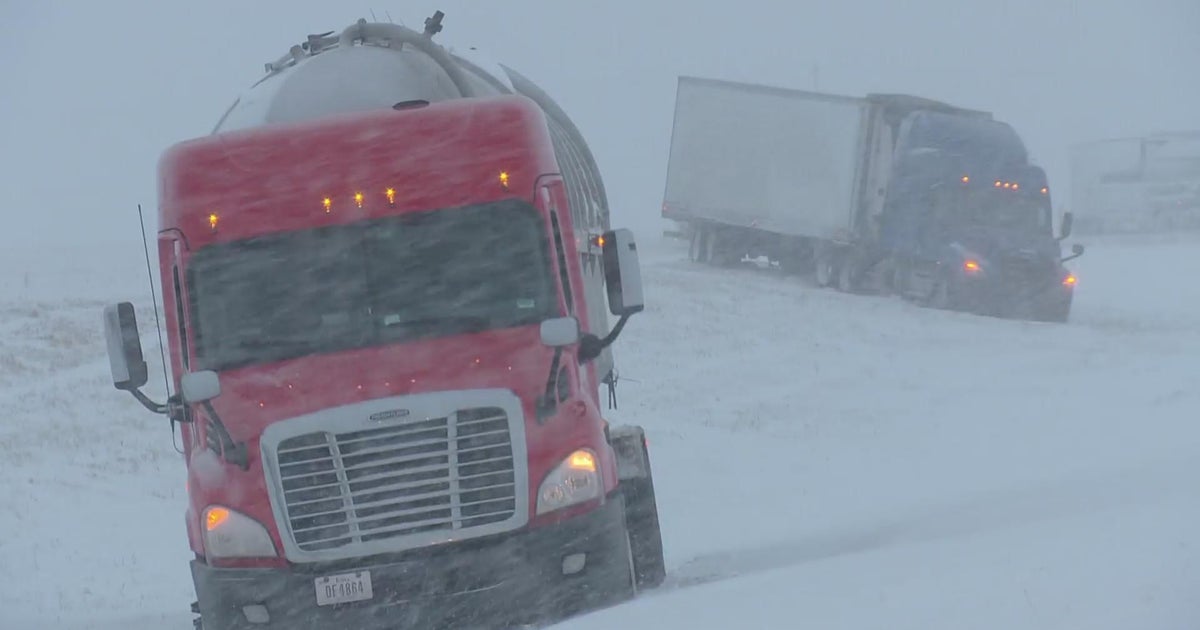Crews work to clean up semi crashes near Strasburg, EB lanes of I70