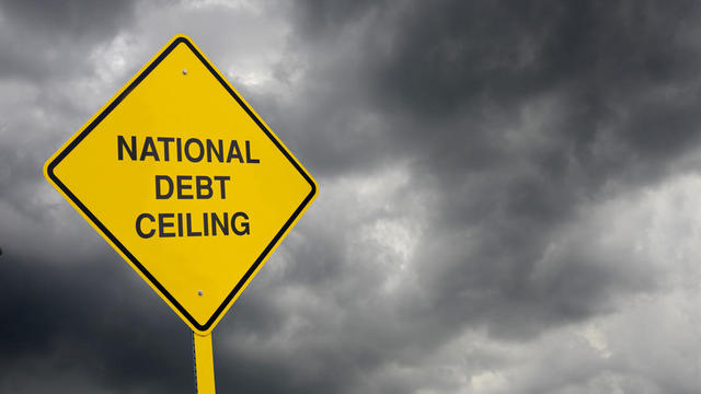 Debt Ceiling Road Sign 