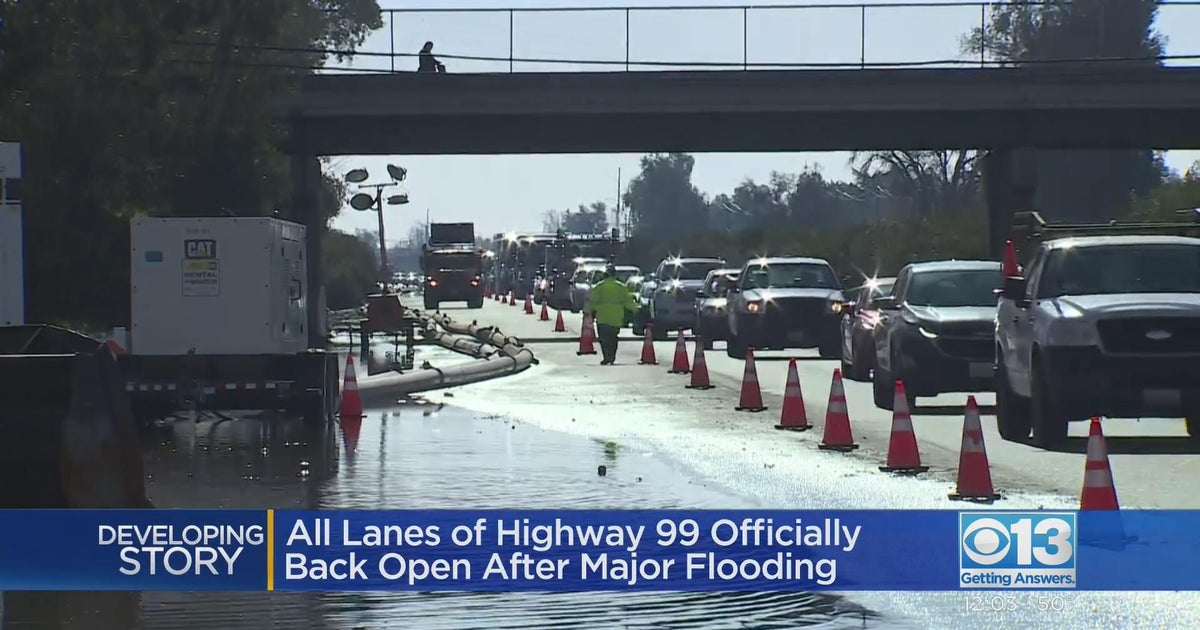 Highway 99 fully reopened after major flooding