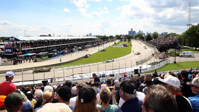 Indy Car Race In Detroit 