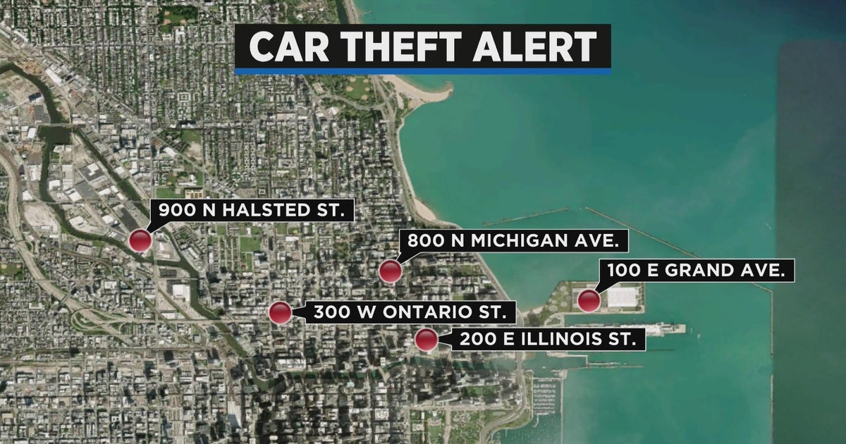CPD warn of car thefts in Near North Side parking garages CBS Chicago