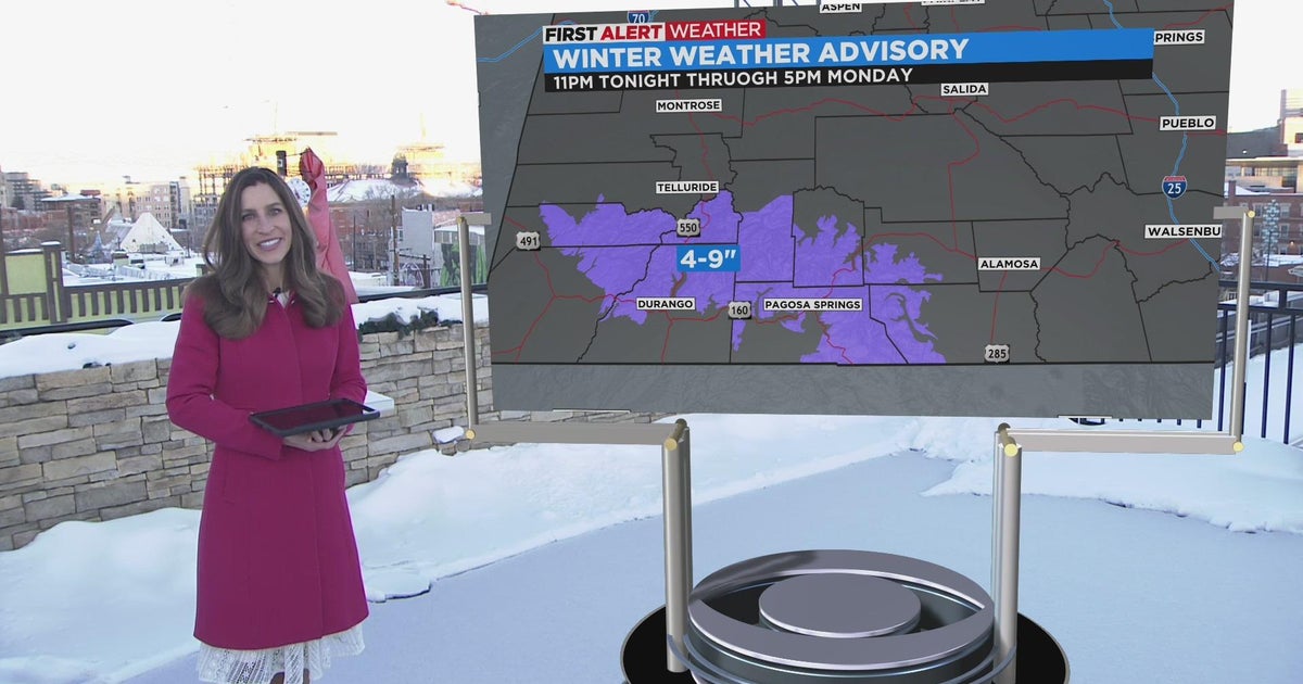 Cold continues with another round of snow in sight - CBS Colorado