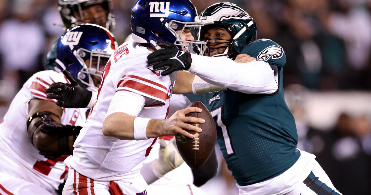Eagles rout Giants to secure spot in NFC championship game - Los Angeles  Times