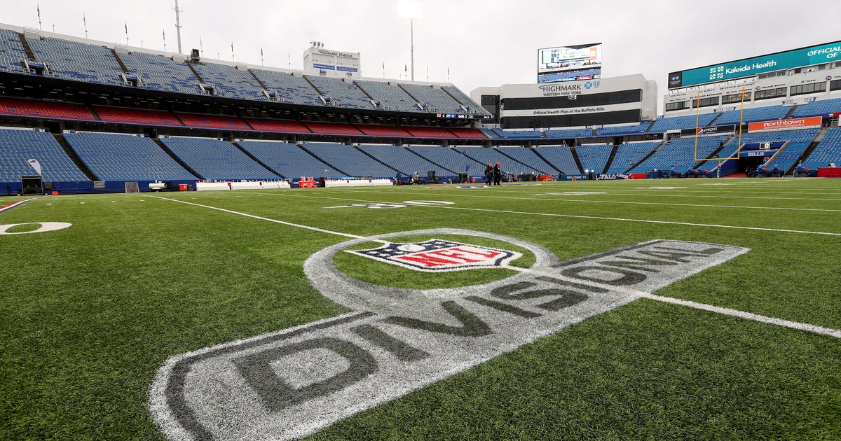 Damar Hamlin attends Buffalo Bills' playoff game against